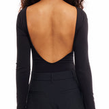 Monica Open Back Bodysuit