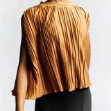 Olivia Pleated Cape Top