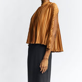 Olivia Pleated Cape Top
