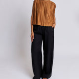 Olivia Pleated Cape Top