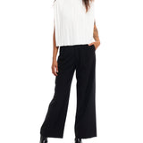 Olivia Pleated Cape Top