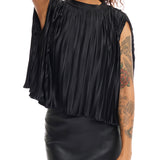 Olivia Pleated Cape Top