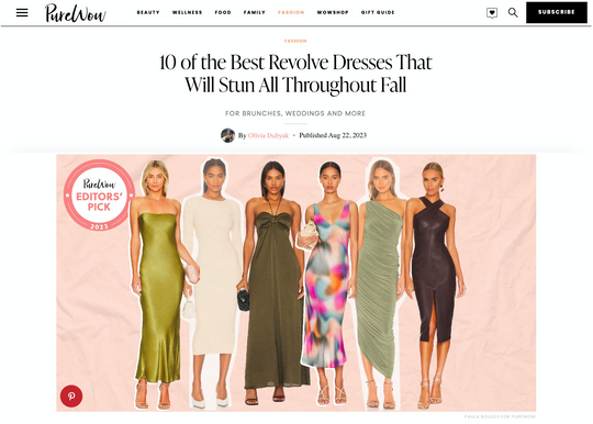 Blake Dress on Pure Wow!
