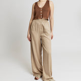Bennet Sleeveless Button Up
