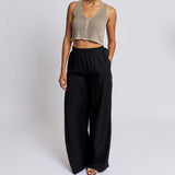 Bennet Sleeveless Button Up
