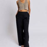 Bennet Sleeveless Button Up