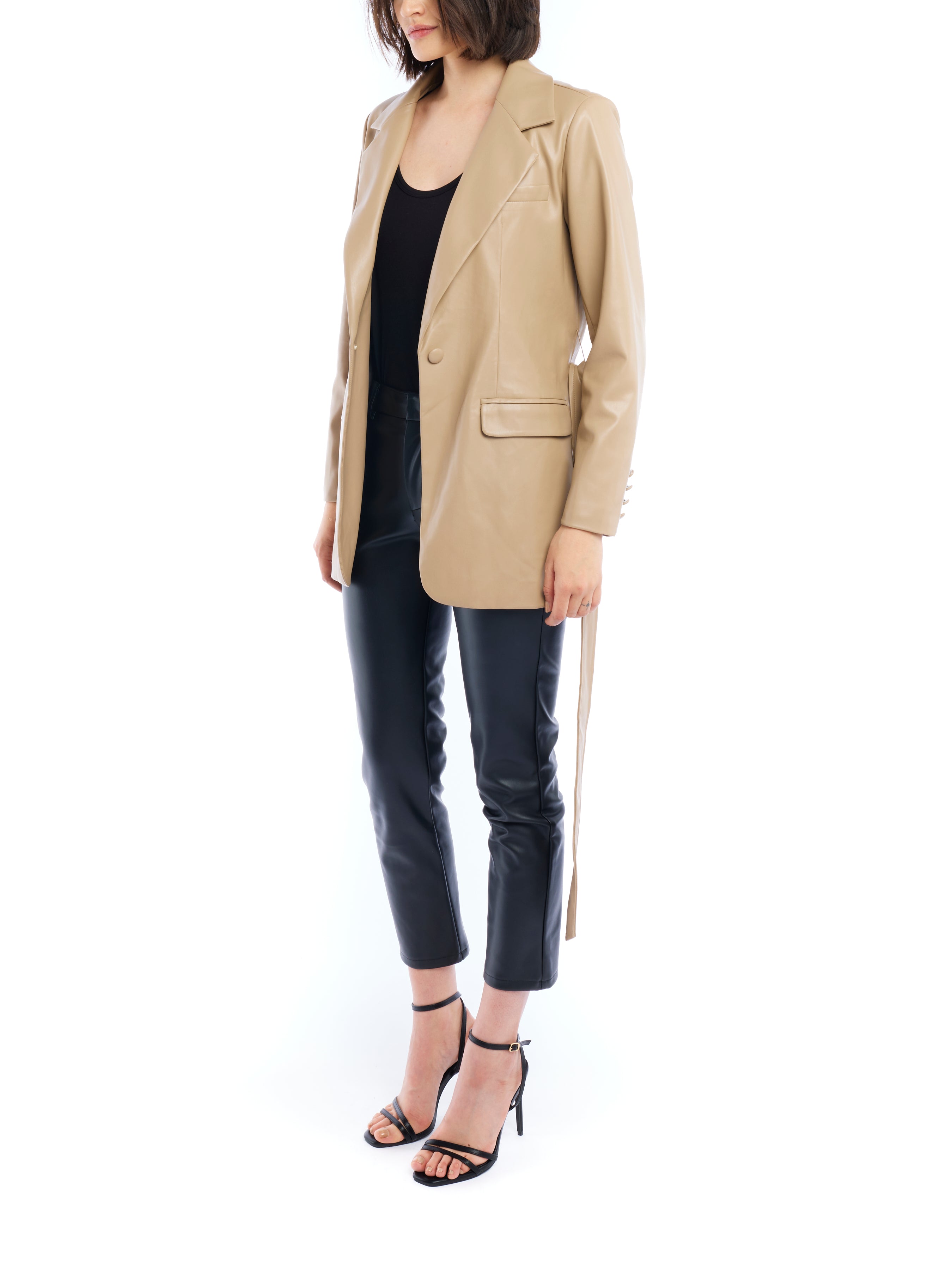 Bardot leather jacket outlet
