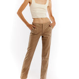 Chloe Faux Leather Trouser