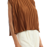 Olivia Pleated Cape Top