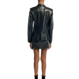 Toby Faux Leather Blazer