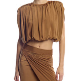 Elton Shirring Top
