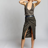 Miller Faux Suede Tank
