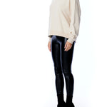 Hoodie with long sleeves, hood, arm seam detailing, ribbed hem and cuffs in sand